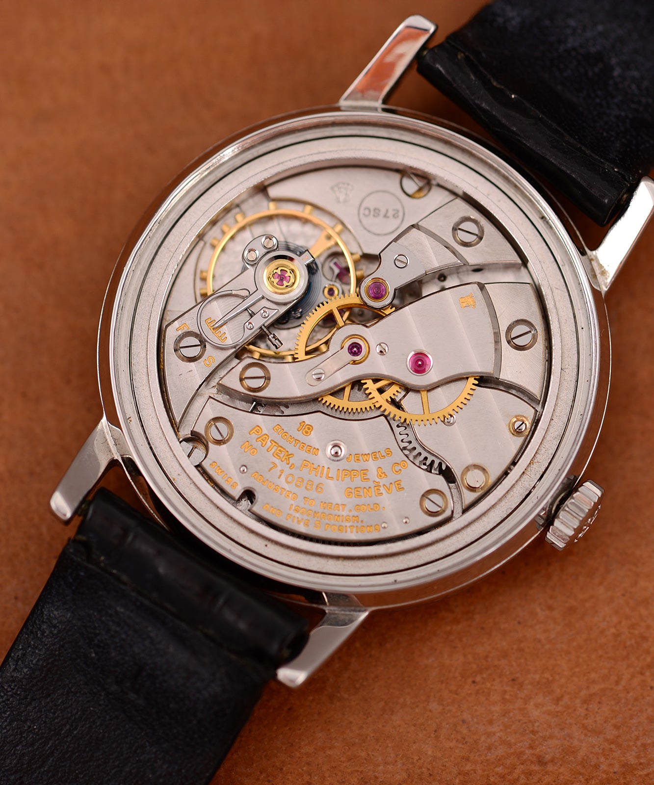 Patek Philippe 3483 orologio acciaio 35mm 1963