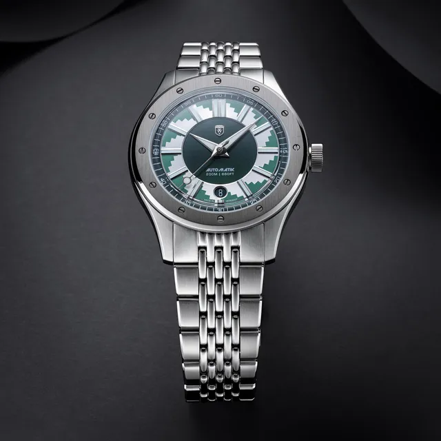 Heinrich Helicoprion orologio Buzzsaw MKII arancione
