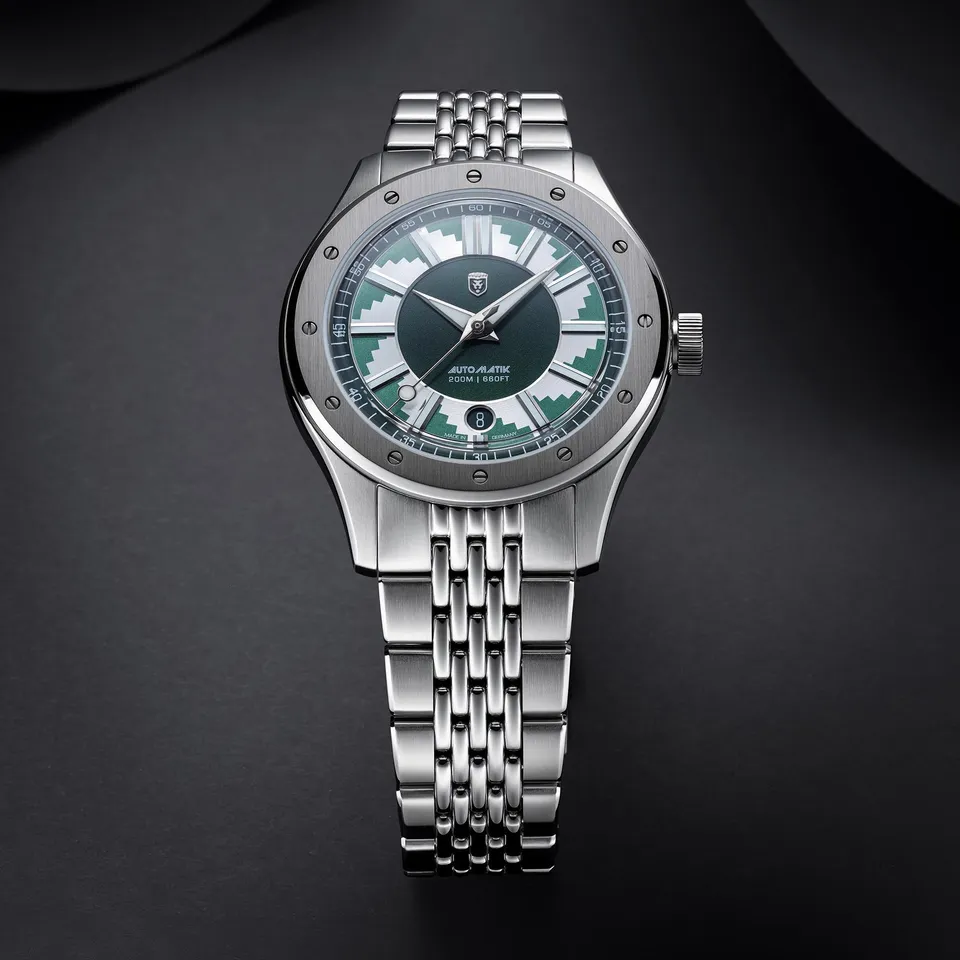 Heinrich Helicoprion orologio Buzzsaw MKII arancione