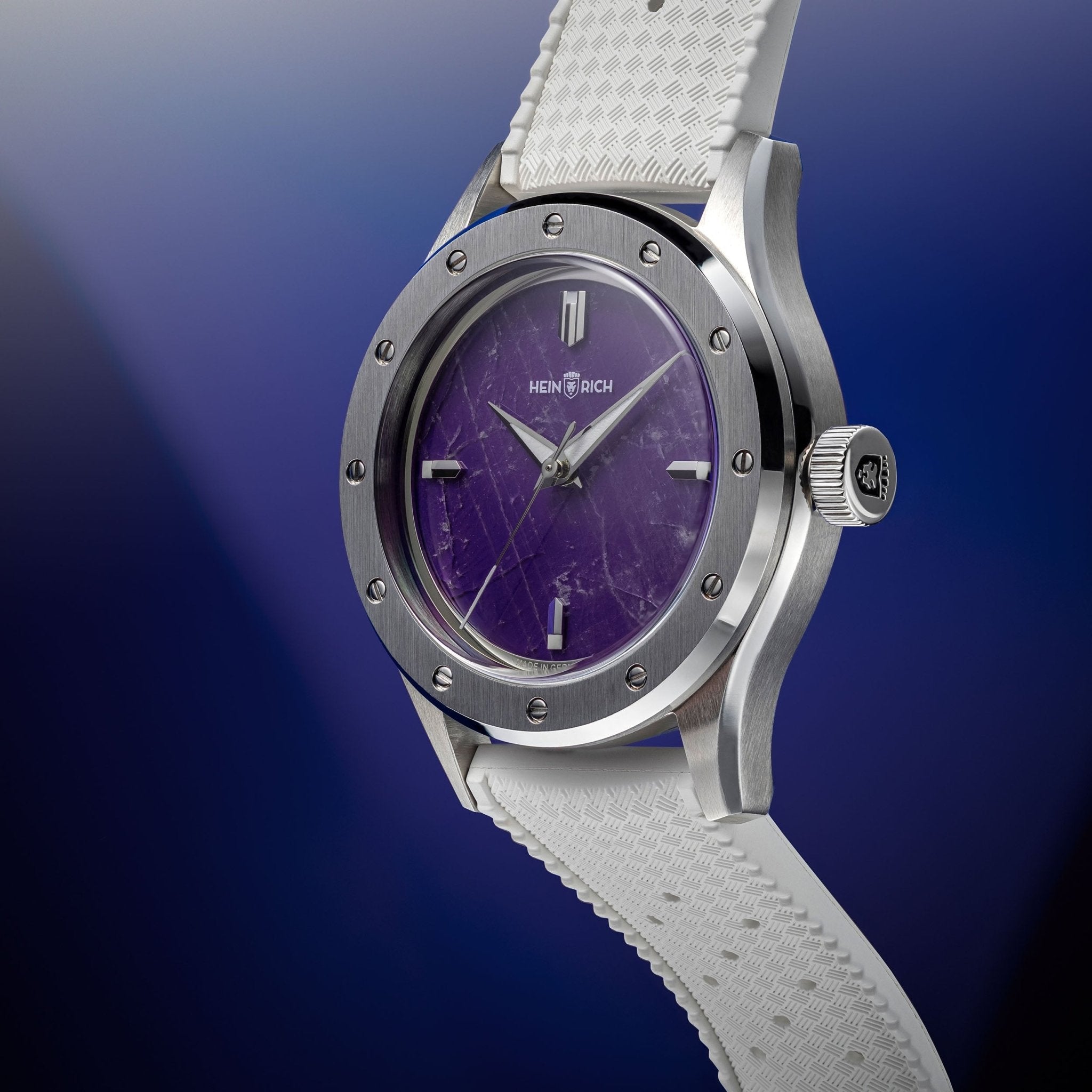 Heinrich Helicoprion Amethyst orologio ametista edizione limitata