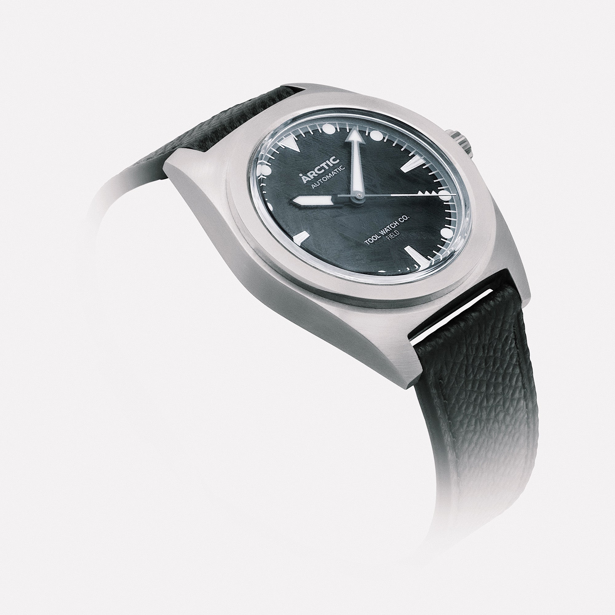 Tool Watch Co. TWCO. Arctic Field orologio meteorite nero