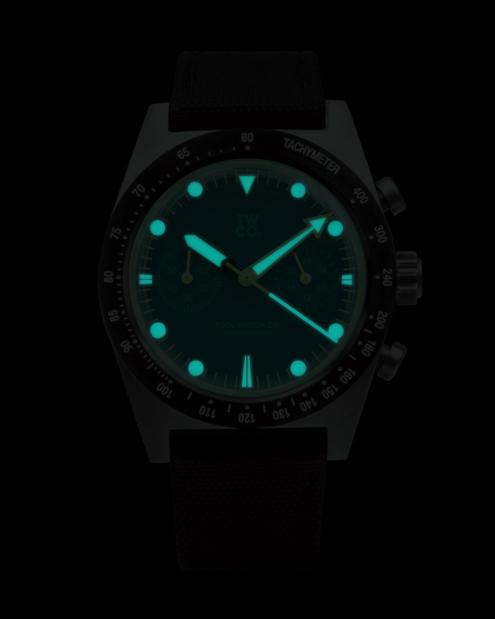 Tool Watch Co. Chroma Chronograph orologio verde Green