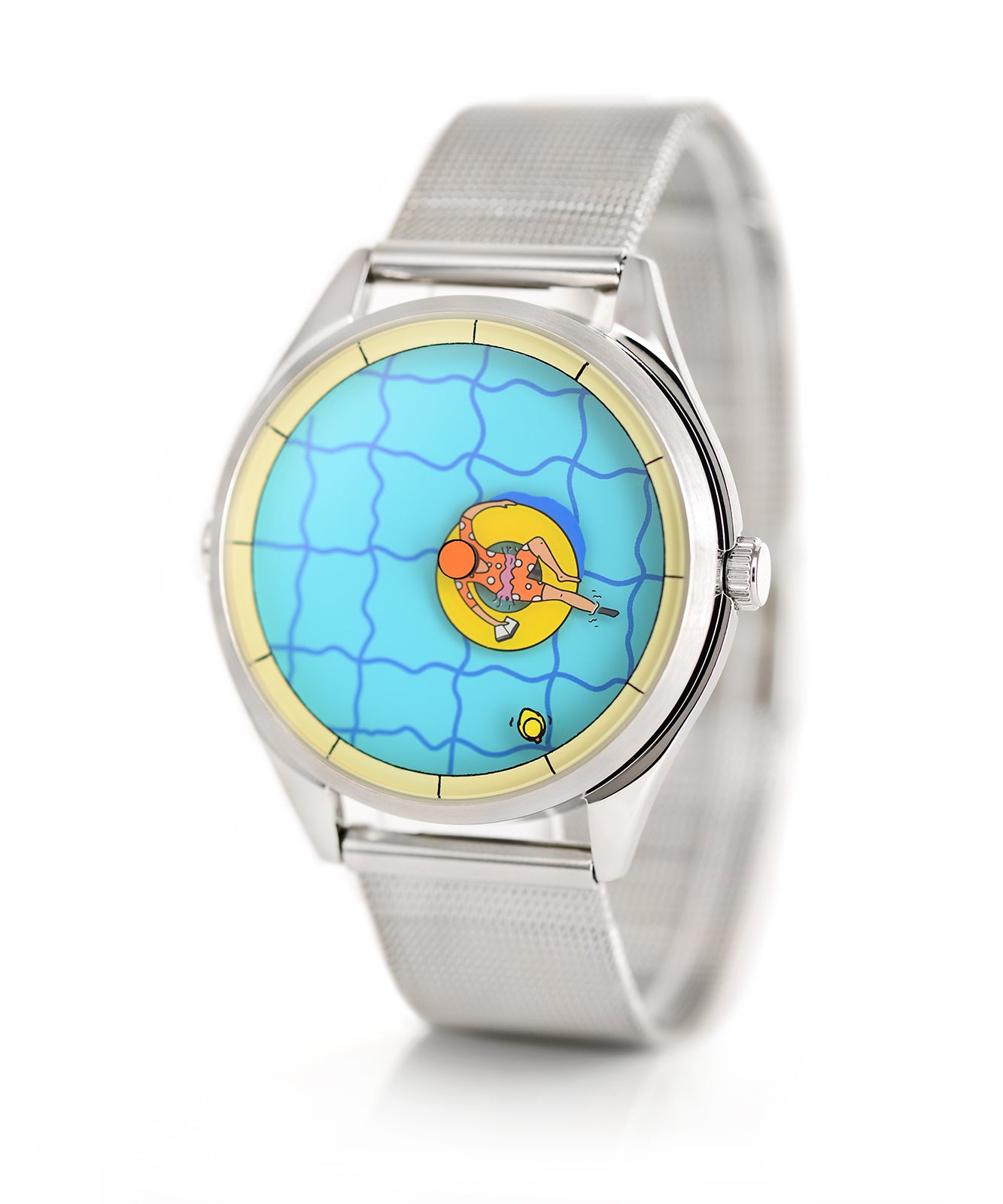 Mr Jones A Perfectly Useless Afternoon orologio 37 mm argento