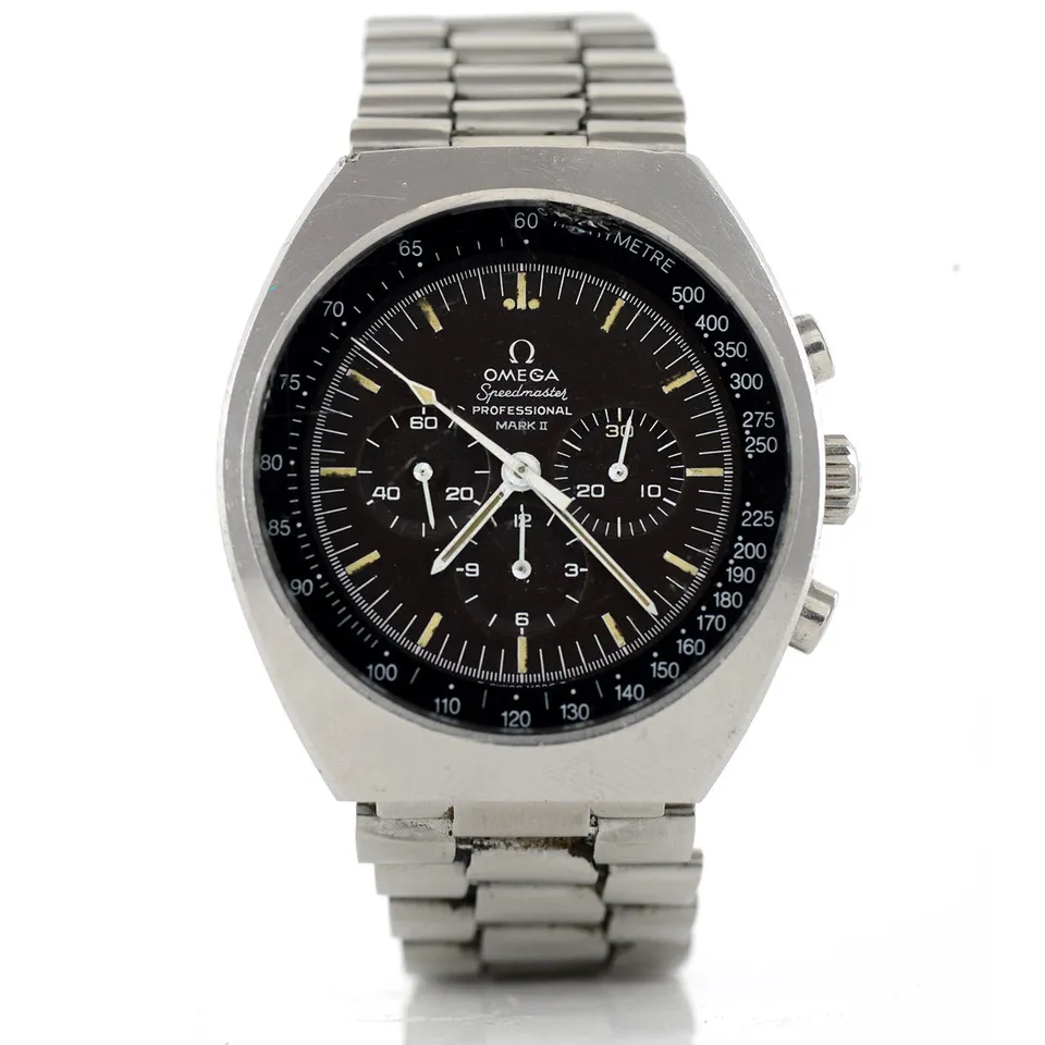 Mr Jones Watches Vintage RRAF Omega Speedmaster Mark II 1971 cronografo