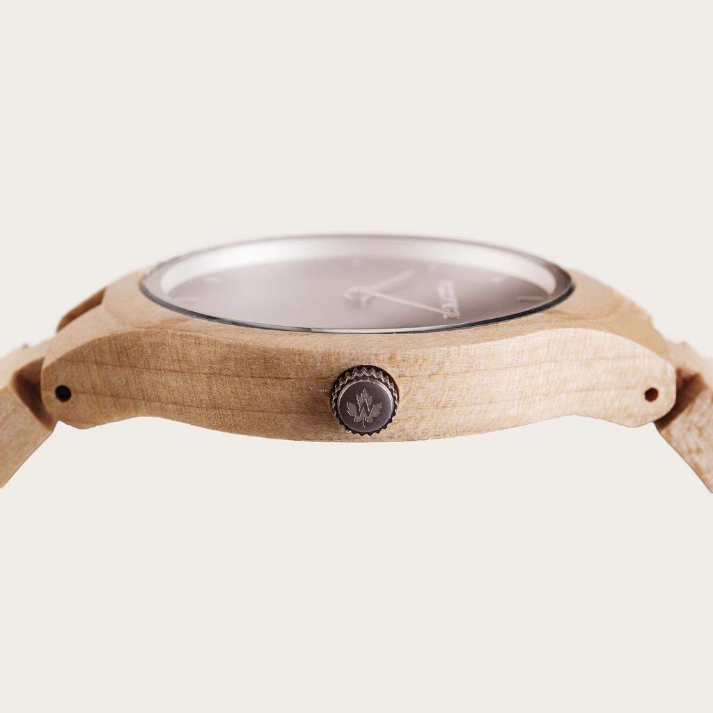WoodWatch Classic Blue Ocean orologio donna ulivo minimal