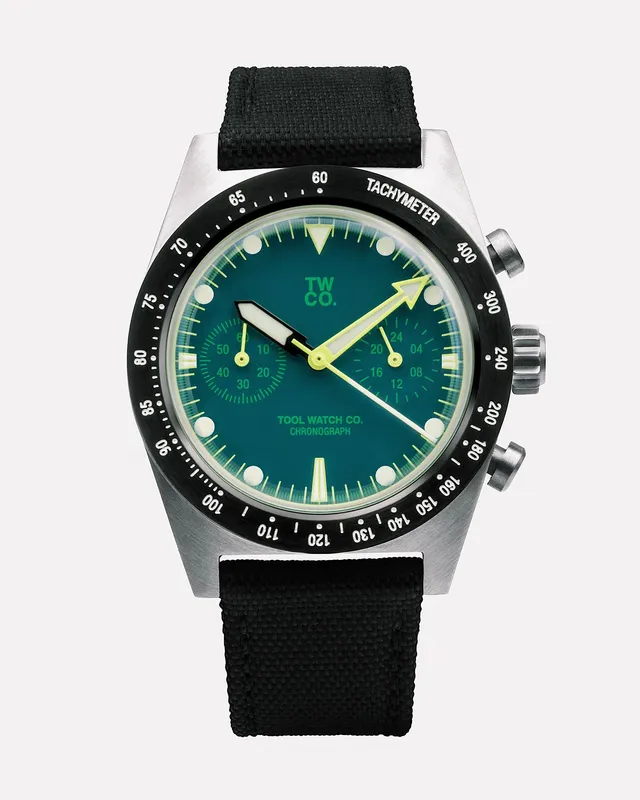 Tool Watch Co. Chroma Chronograph orologio verde Green