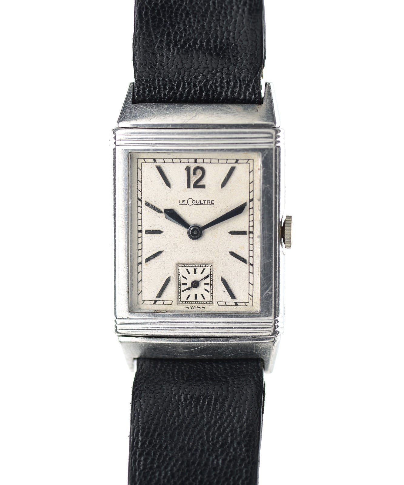 Mr Jones Watches Vintage Le Coultre Reverso 1935 orologio acciaio